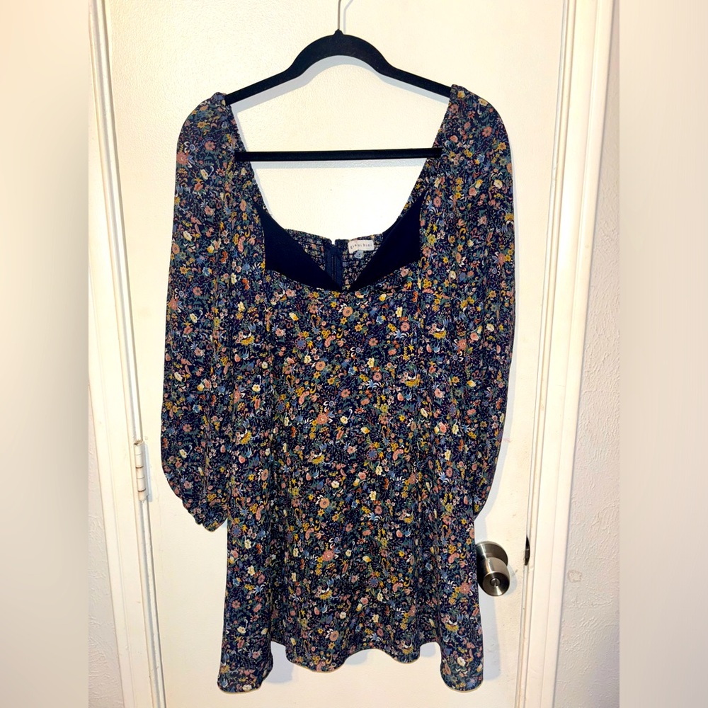 Gianni Bini Mini Milkmaid Dress